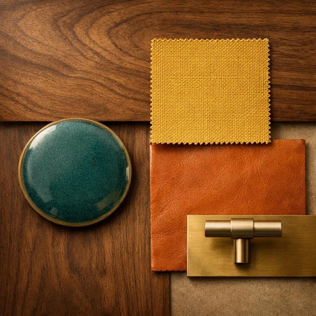 Mid-century modern design style